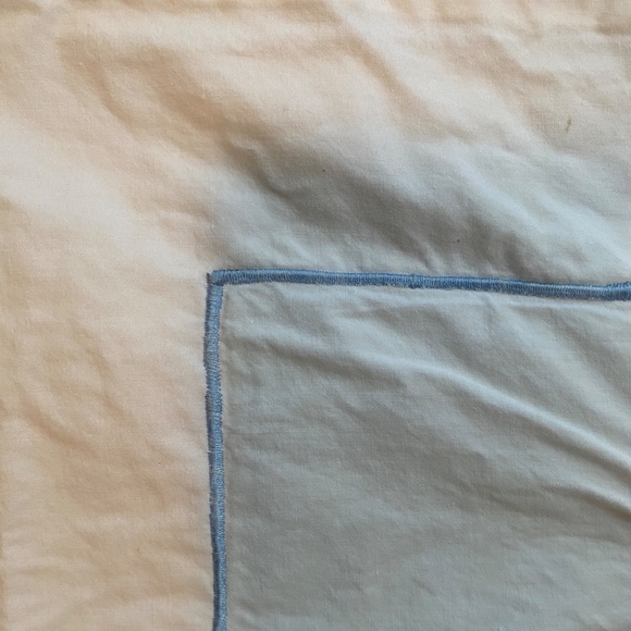 Crate & Barrel Embroidered Pillow Shams (set of 2) - Picture 7 of 9